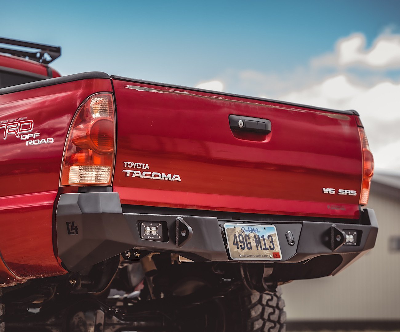 C4 Fabrication Tacoma Overland Rear Bumper / 2nd Gen / 2005-2015 - Spirit of 1876