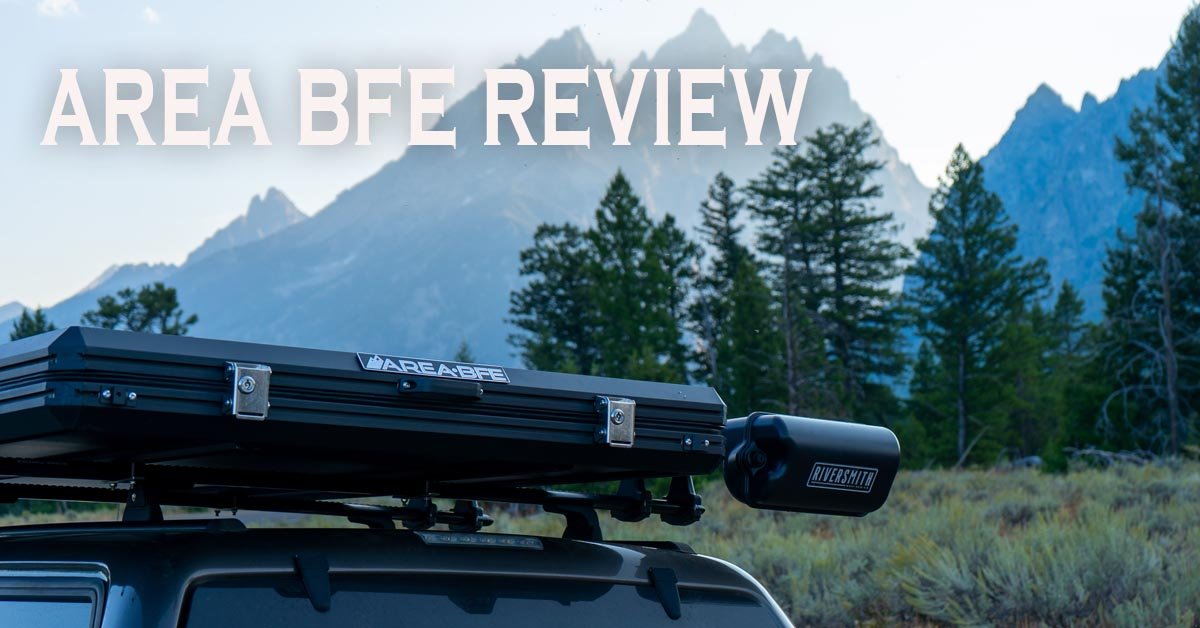 Area BFE Roof Top Tent Review - Spirit of 1876