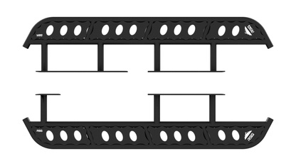 2010+ Toyota 4Runner Flat Sliders With Grip Top Plate **No Kick Out**