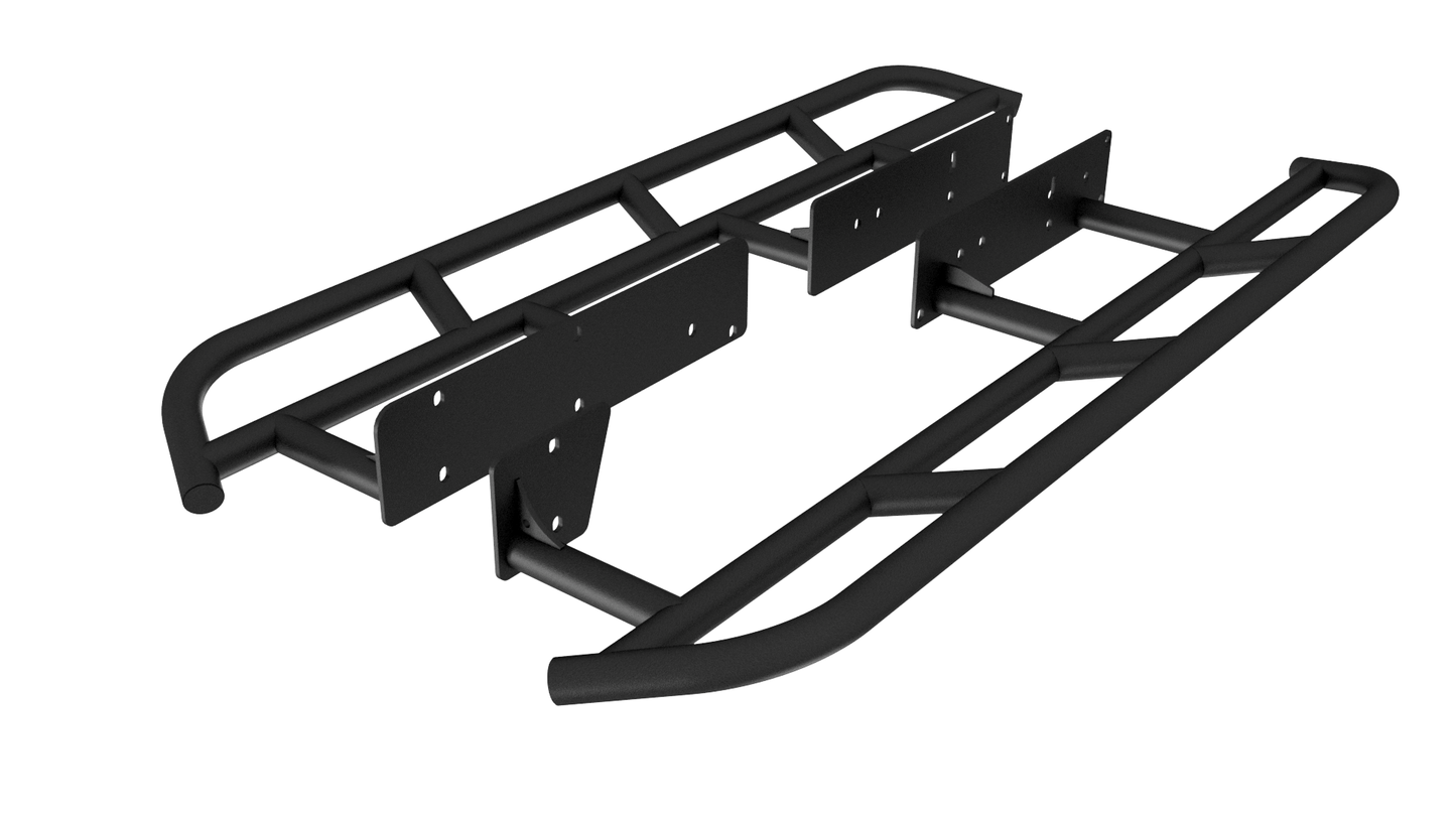 2010+ Toyota 4Runner Angled Sliders **No Kick Out**
