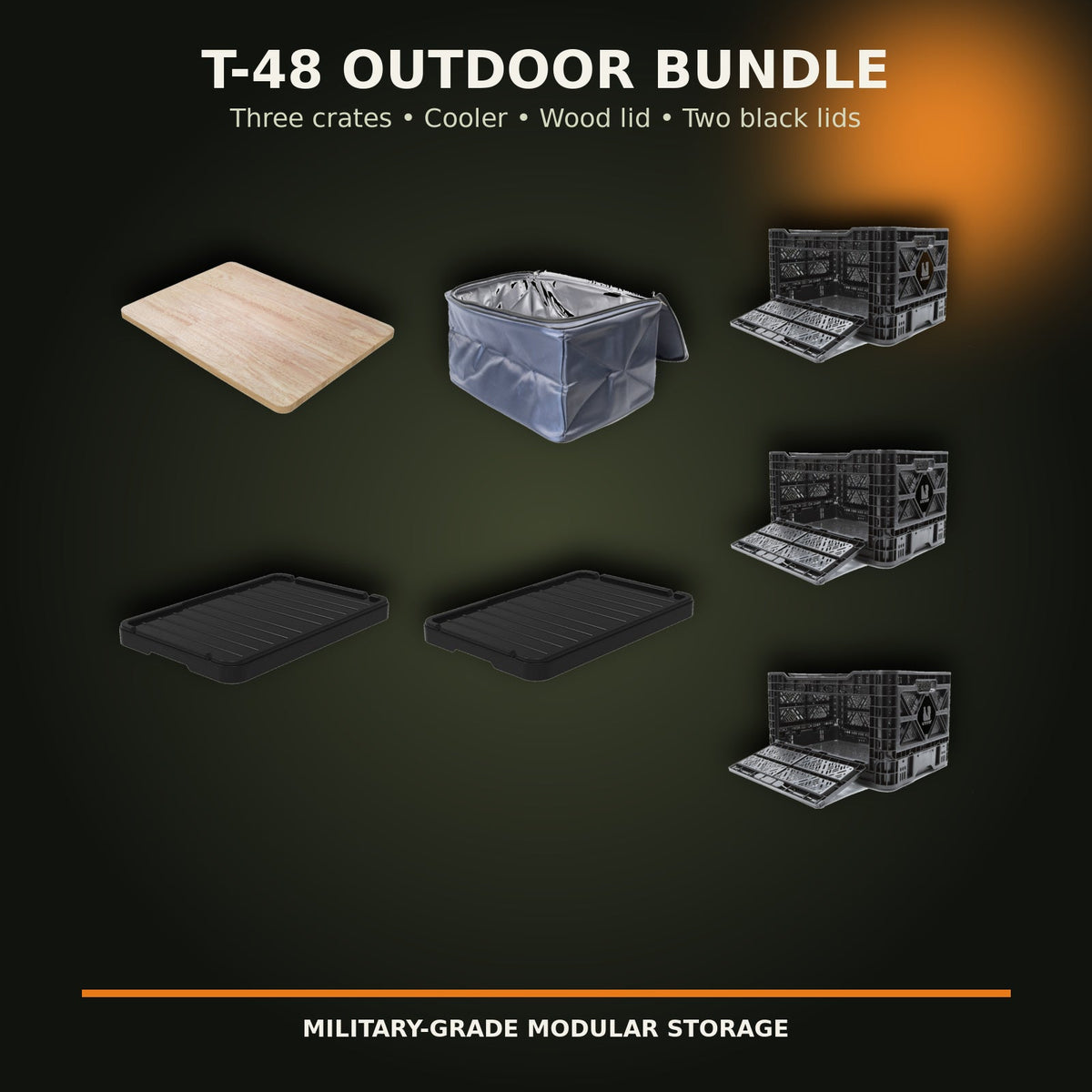 T-48 Camping & Outdoor Storage Bundle