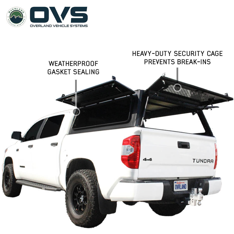 OVS Expedition Truck Cap for 2007-2021 Toyota Tundra 5.5' Bed