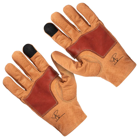 Maroon Bell Outdoor THE LEATHER GLOVE - BUFFALO BROWN