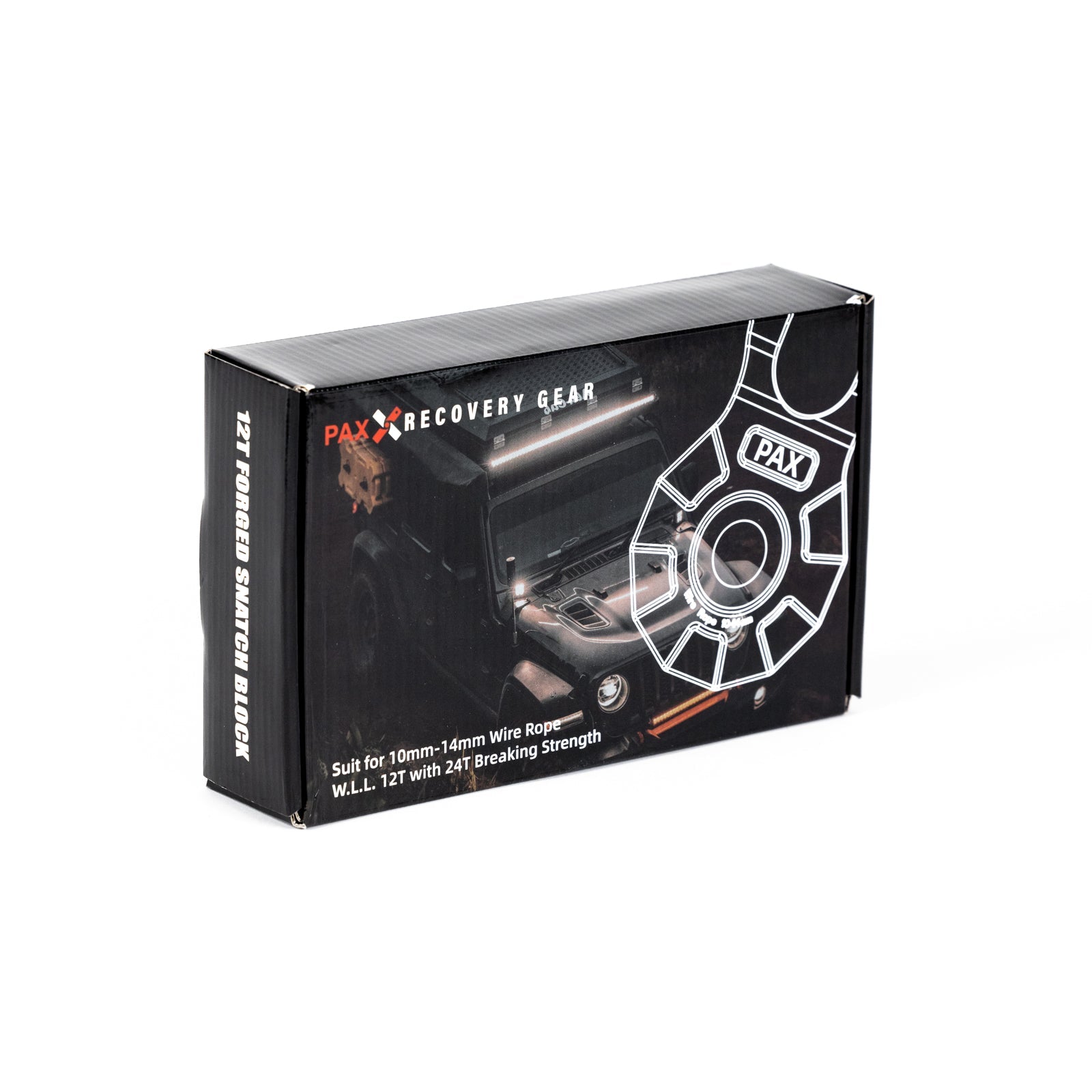 12 Ton Forged Snatch Block - Spirit of 1876RotopaX