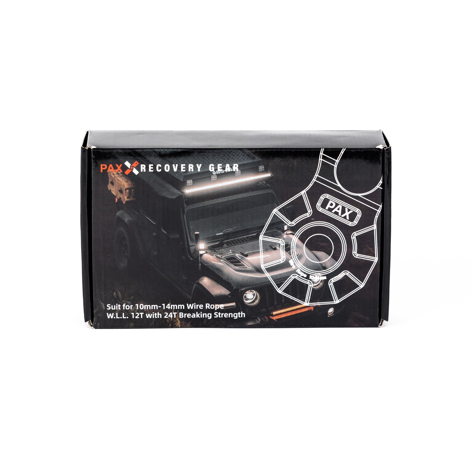 12 Ton Forged Snatch Block - Spirit of 1876RotopaX