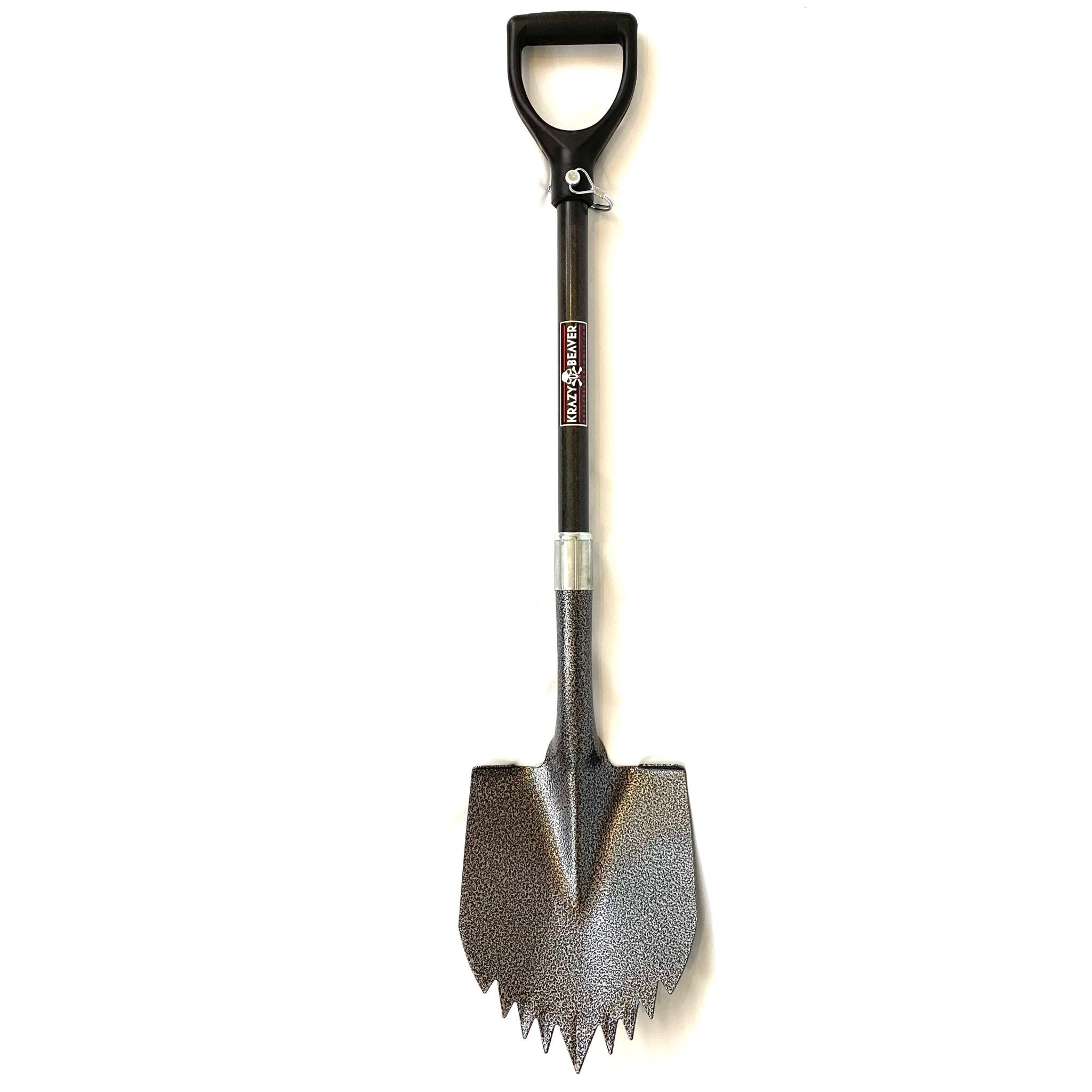 Krazy Beaver Shovel (Silver Vein Head / Black Handle 45638) - Spirit of 1876