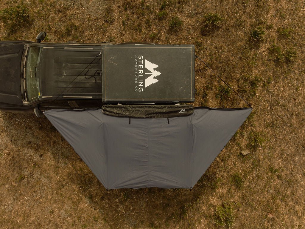 180 Degree Free Standing Awning - Spirit of 1876Sterling Adventure Co