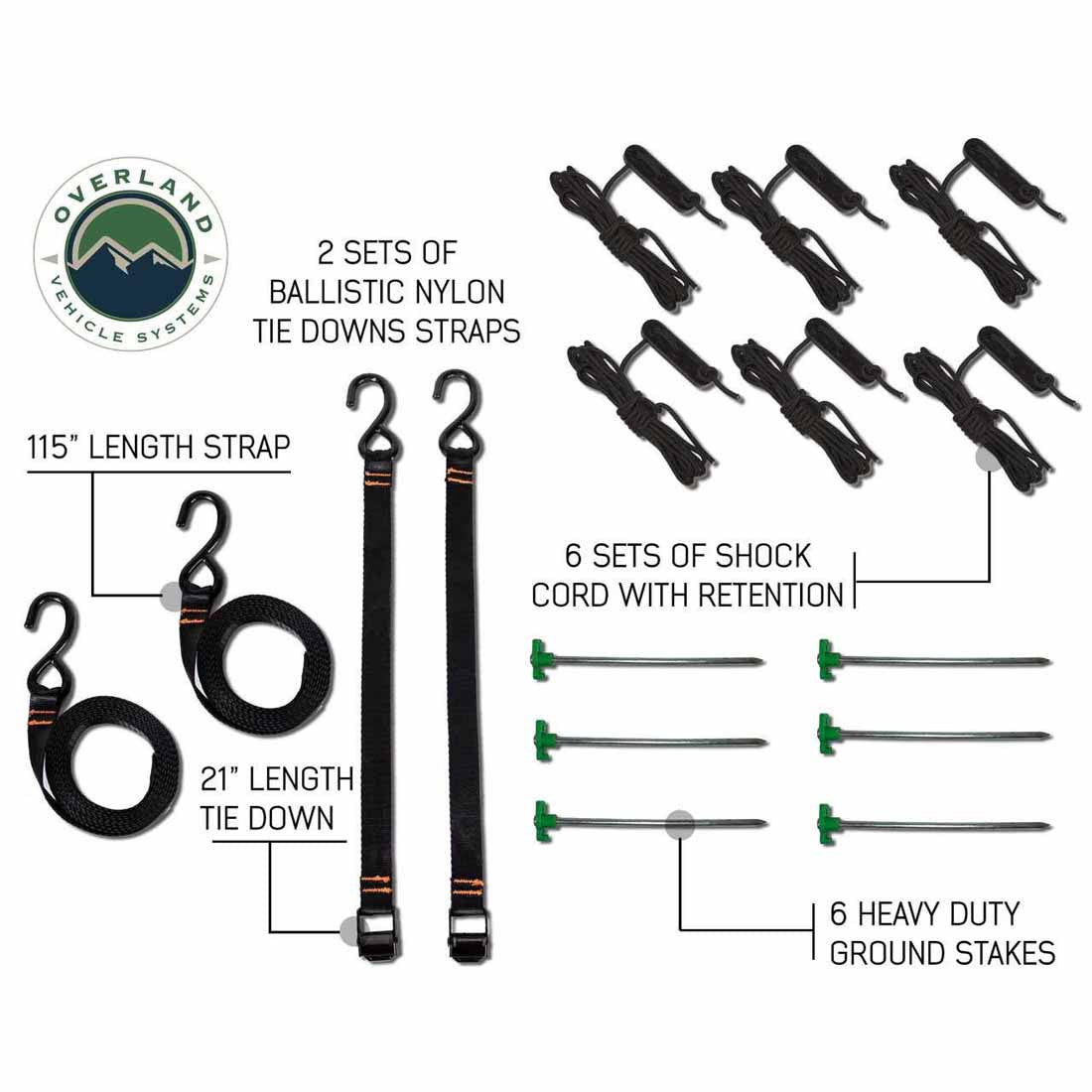 OVS HD Nomadic 270 Awning or 180 Awning Bracket Kit