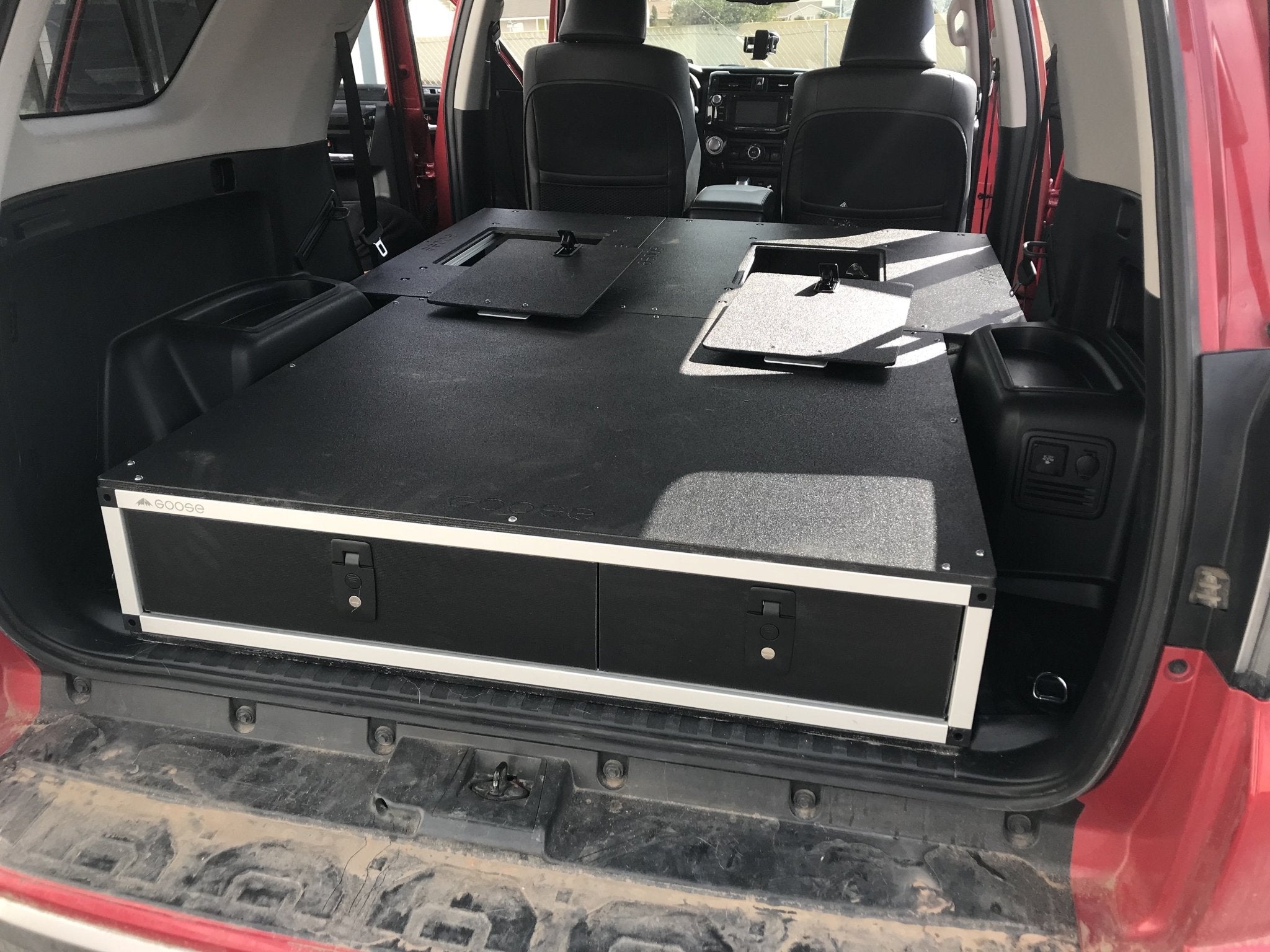 Stealth Sleep and Storage Package with Fitted Top Plate for Toyota 4Runner 2010 - 2024 5th Gen. - Spirit of 1876 - Goose Gear