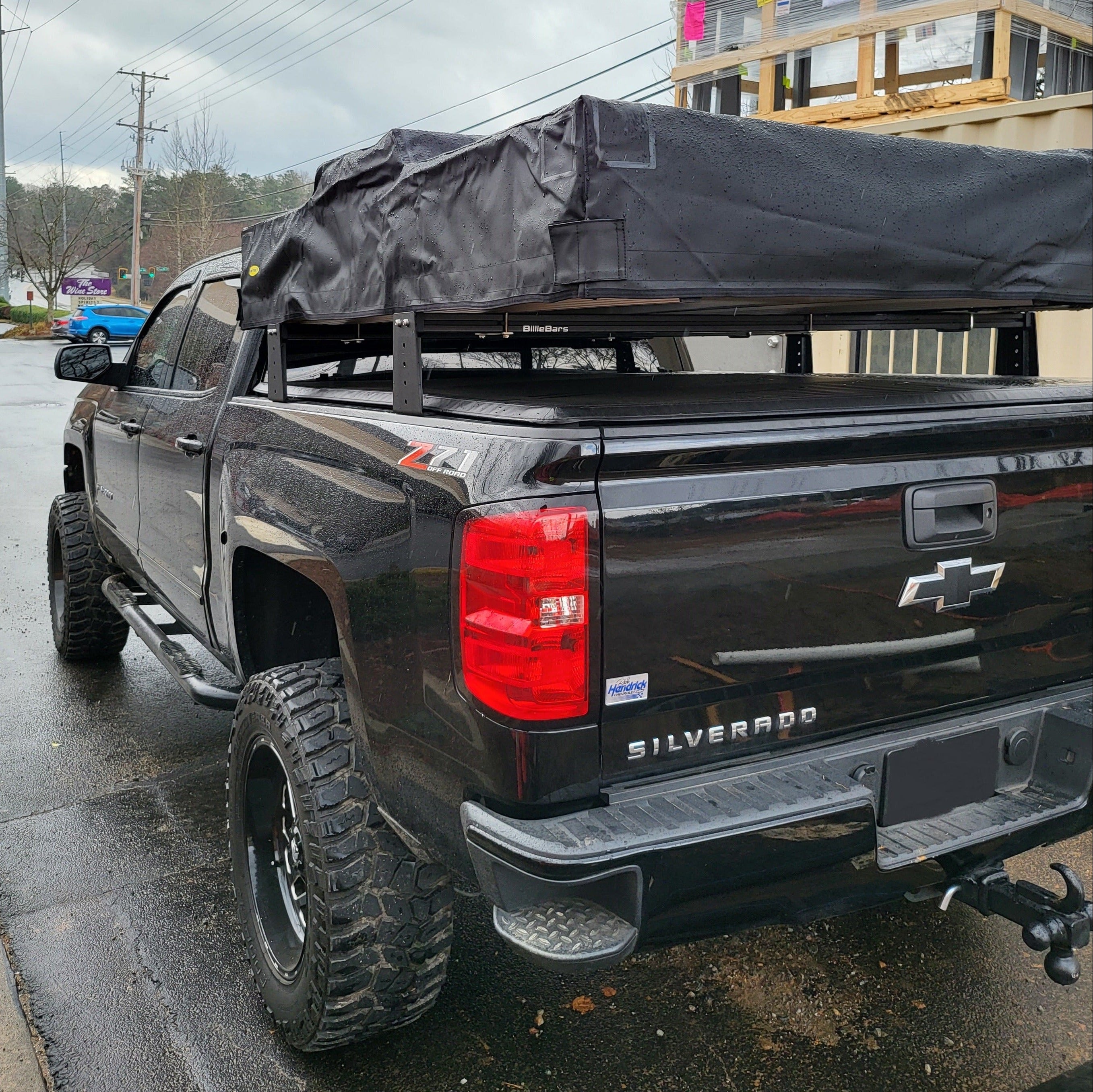 Silverado & Sierra 1500/2500/3500 (2007 - Present), Low Profile Bed Rack