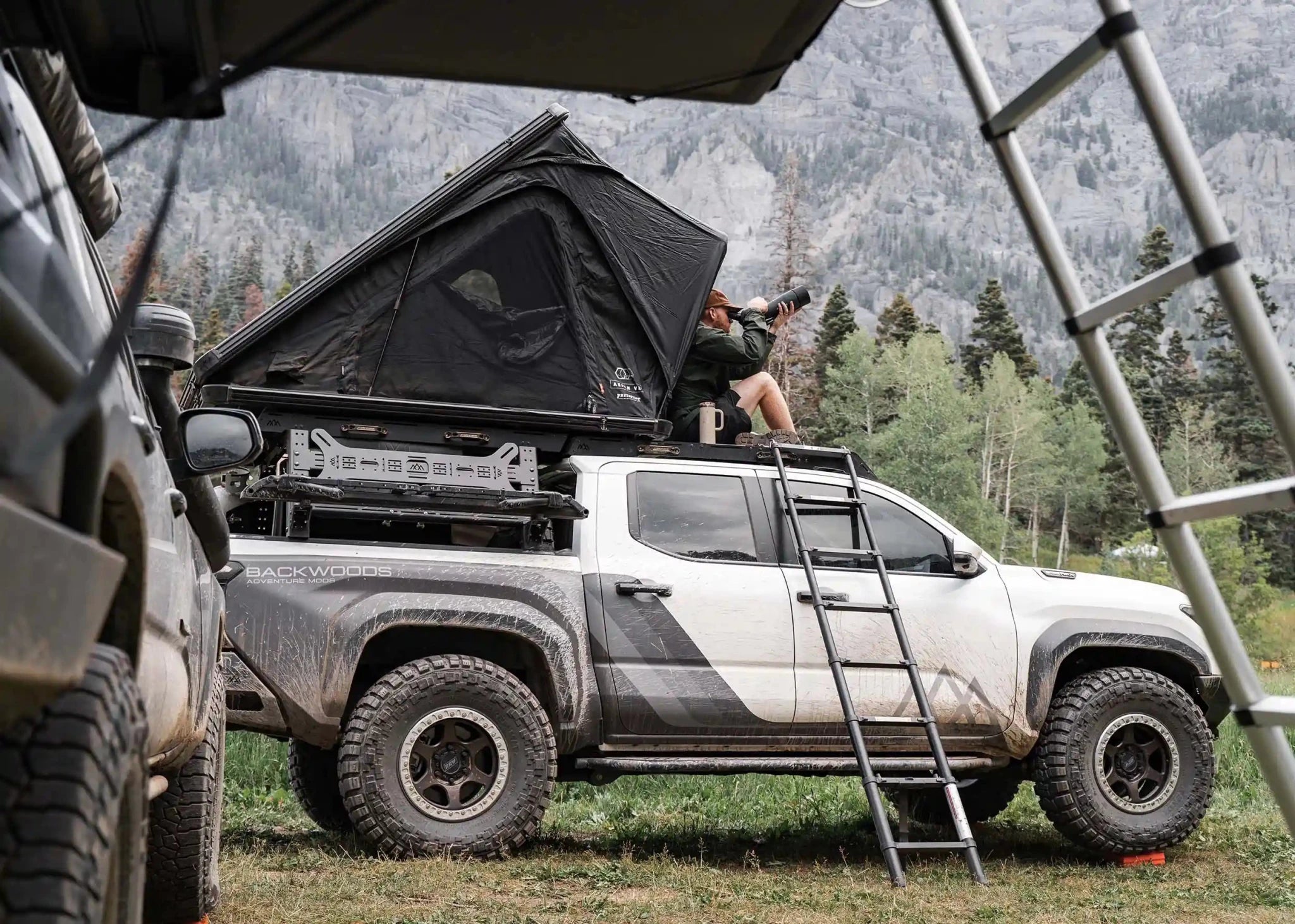 DRIFTR Toyota Tacoma Roof Rack (2024 - 2026) - Spirit of 1876 - Backwoods Adventure Mods