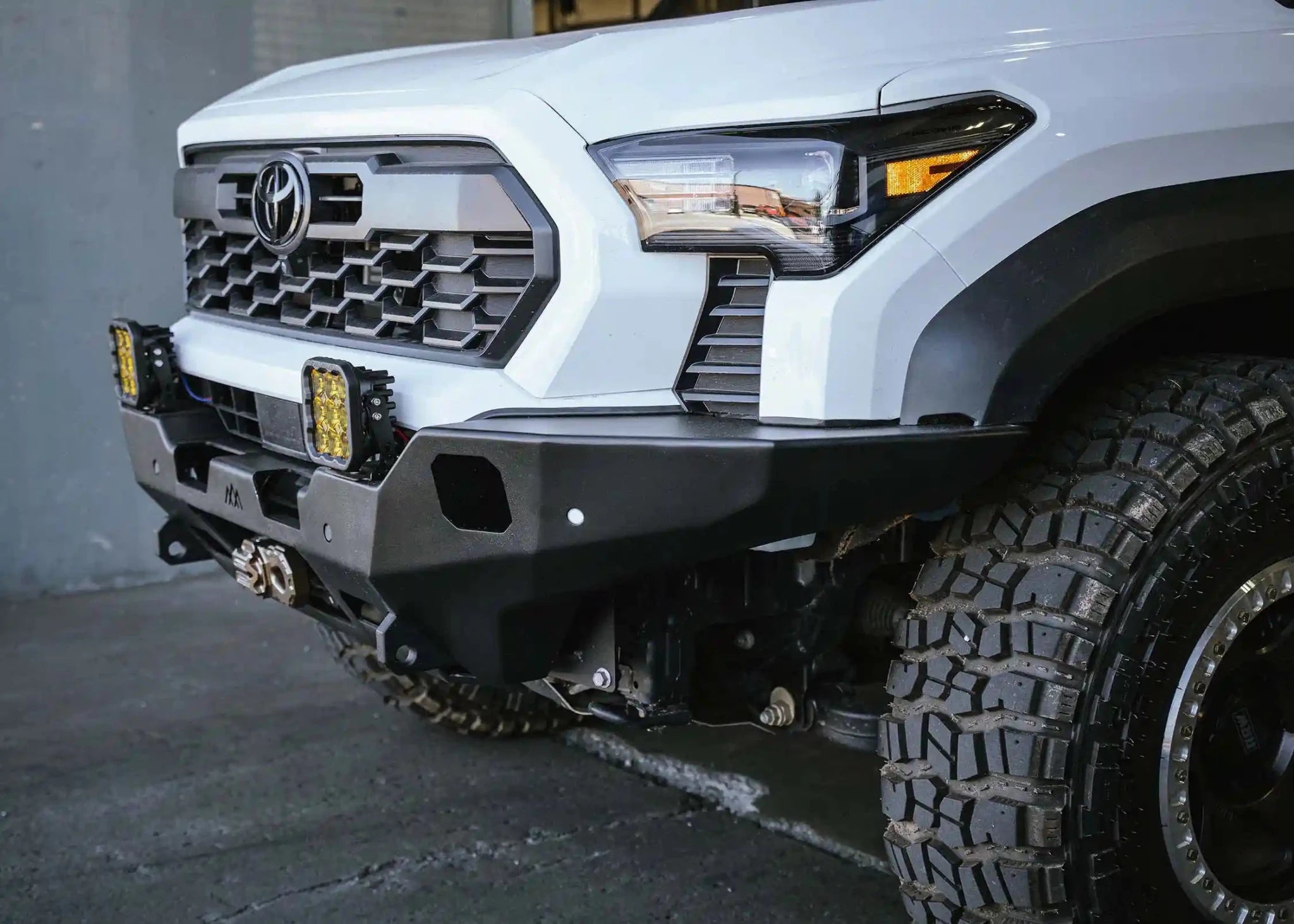 Hi - Lite Overland Toyota Tacoma Front Bumper 4th Gen (2024 - 2026) [No Bull Bar] - Spirit of 1876Backwoods Adventure Mods