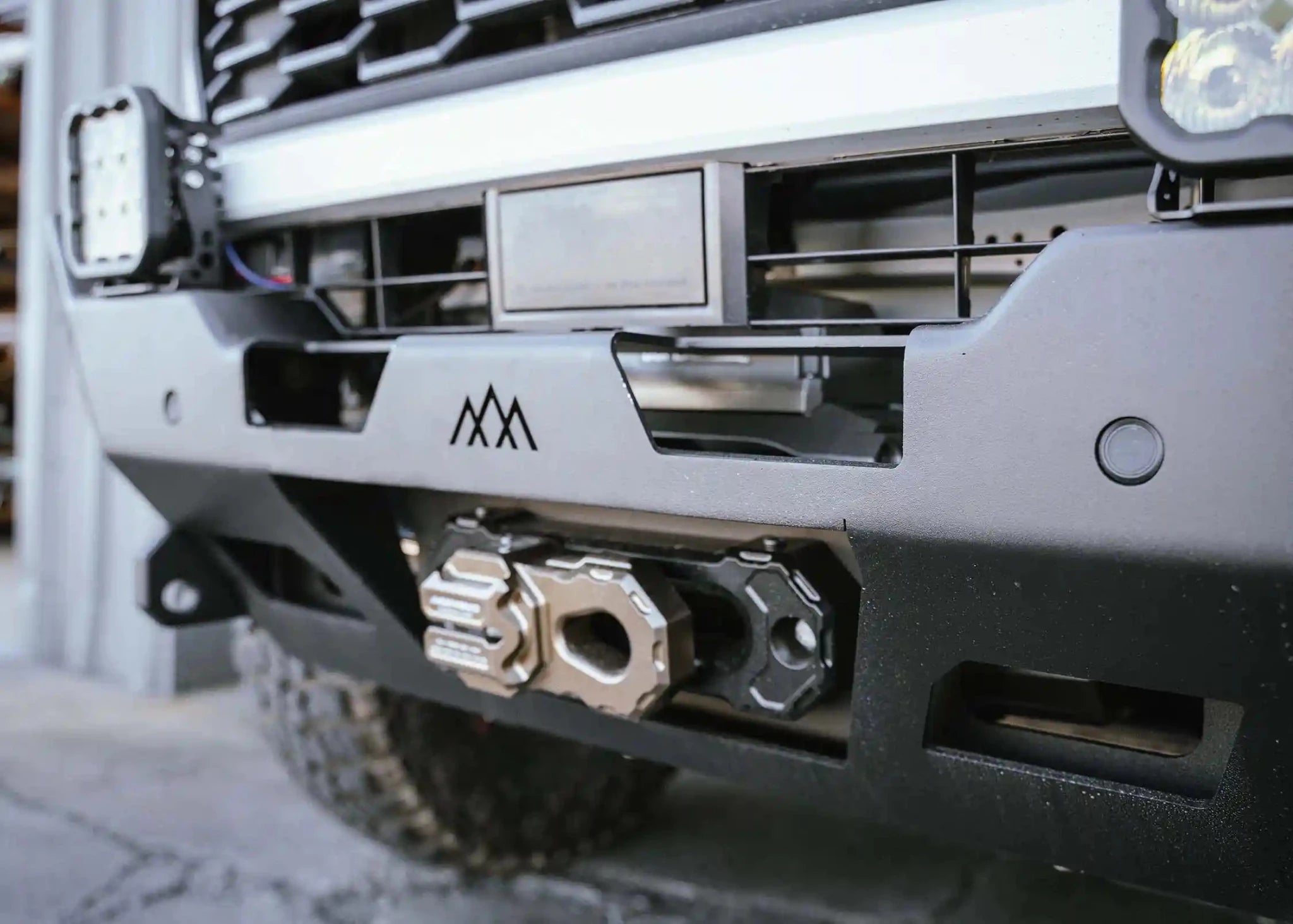 Hi - Lite Overland Toyota Tacoma Front Bumper 4th Gen (2024 - 2026) [No Bull Bar] - Spirit of 1876Backwoods Adventure Mods