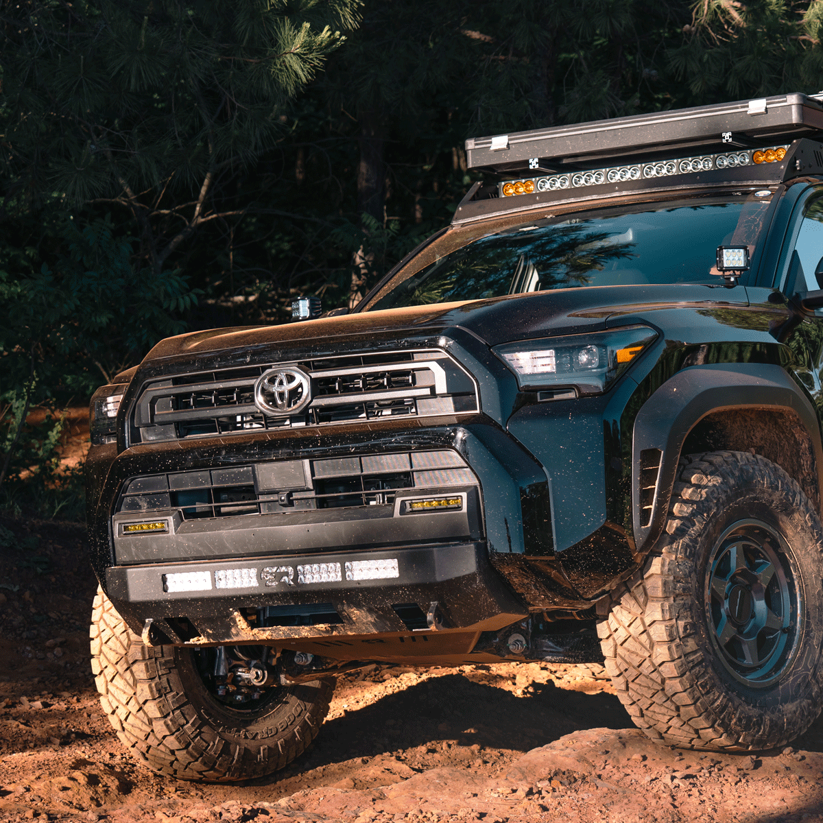 2025+ Toyota 4Runner Stealth Front Bumper - Spirit of 1876Dealers of Cali Raised LED