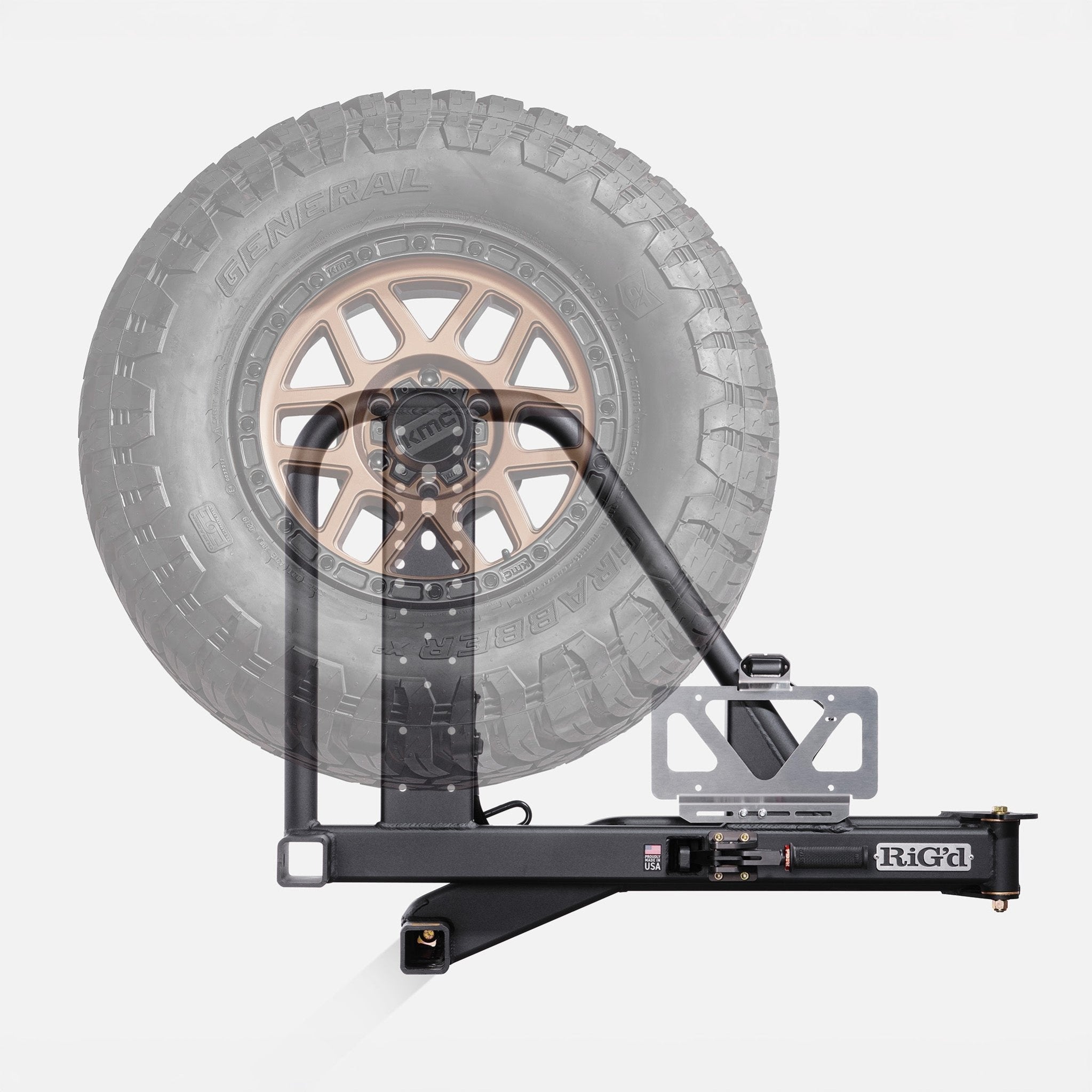 UltraSwing® Mega-Fit Spare Tire Hitch Mount | RiGd Supply - Spirit of 1876 - RIGd Supply