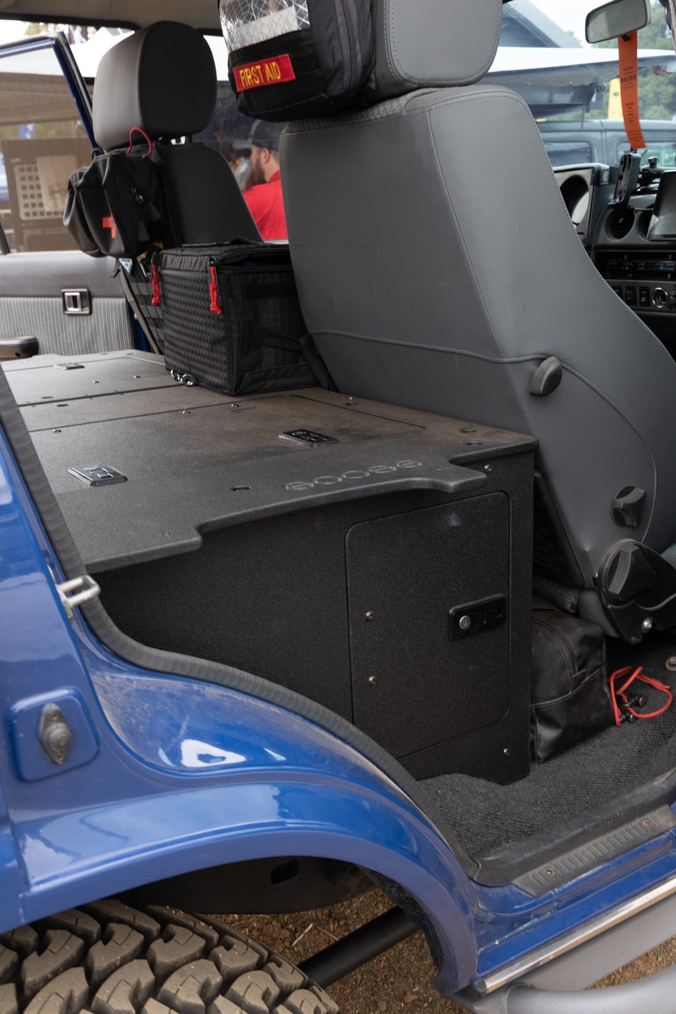 Toyota Land Cruiser 1980 - 1989 60 Series - Second Row Seat Delete Plate System - Module Height - Spirit of 1876 - Goose Gear