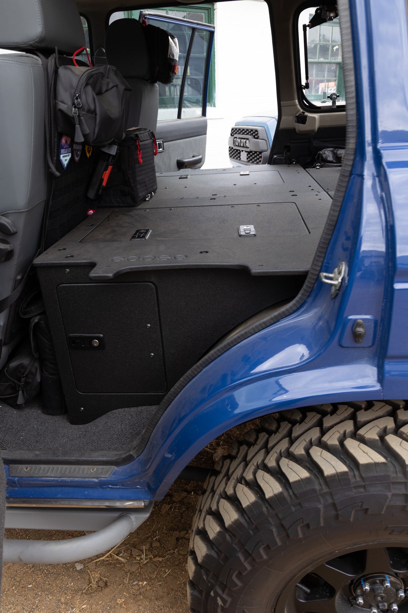 Toyota Land Cruiser 1980 - 1989 60 Series - Second Row Seat Delete Plate System - Module Height - Spirit of 1876 - Goose Gear