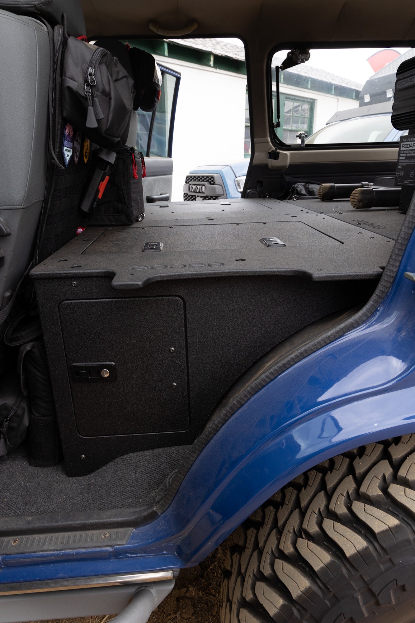 Toyota Land Cruiser 1980 - 1989 60 Series - Second Row Seat Delete Plate System - Module Height - Spirit of 1876 - Goose Gear