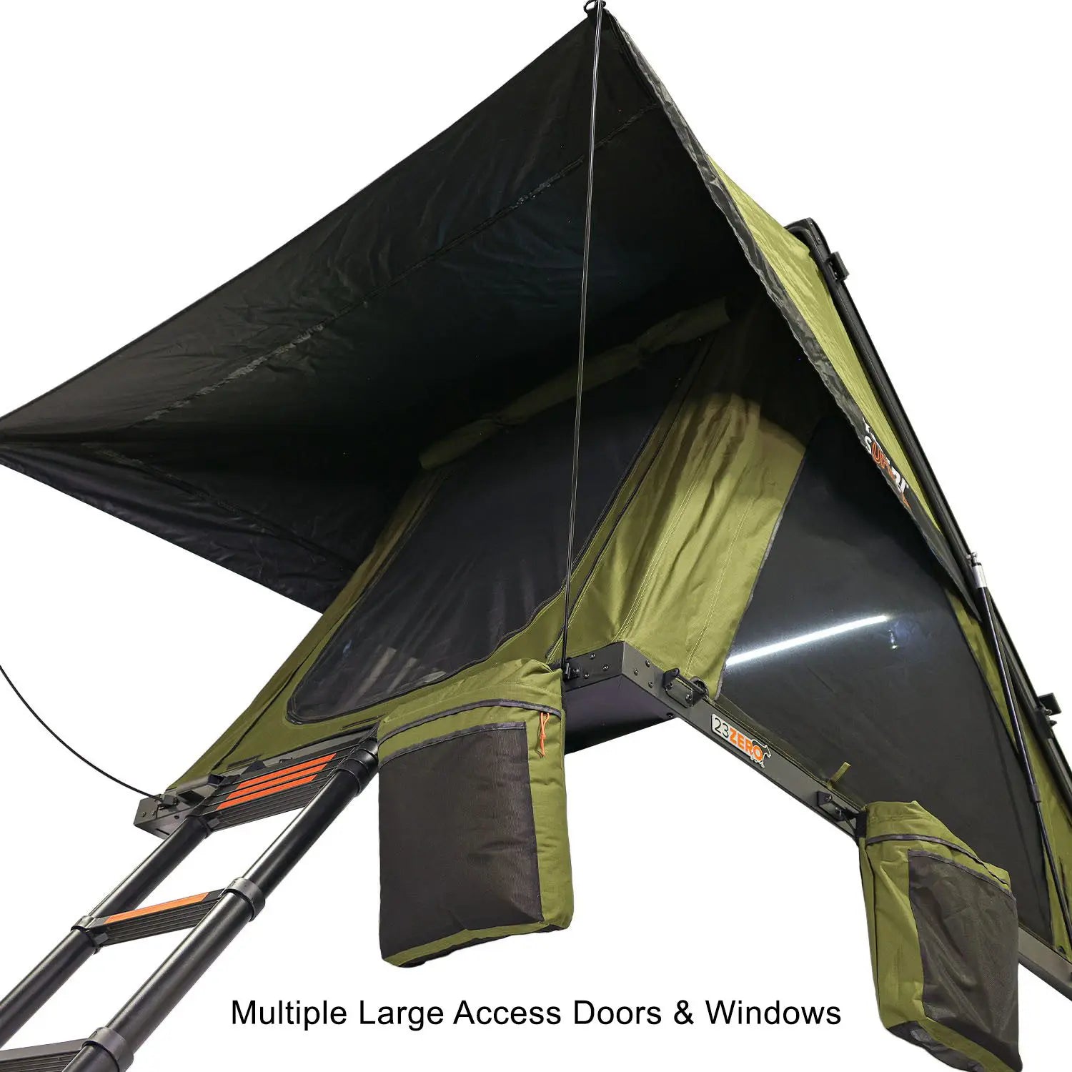 Kabari SuperFly Hybrid Lightweight Wedge Rooftop Tent - Spirit of 1876