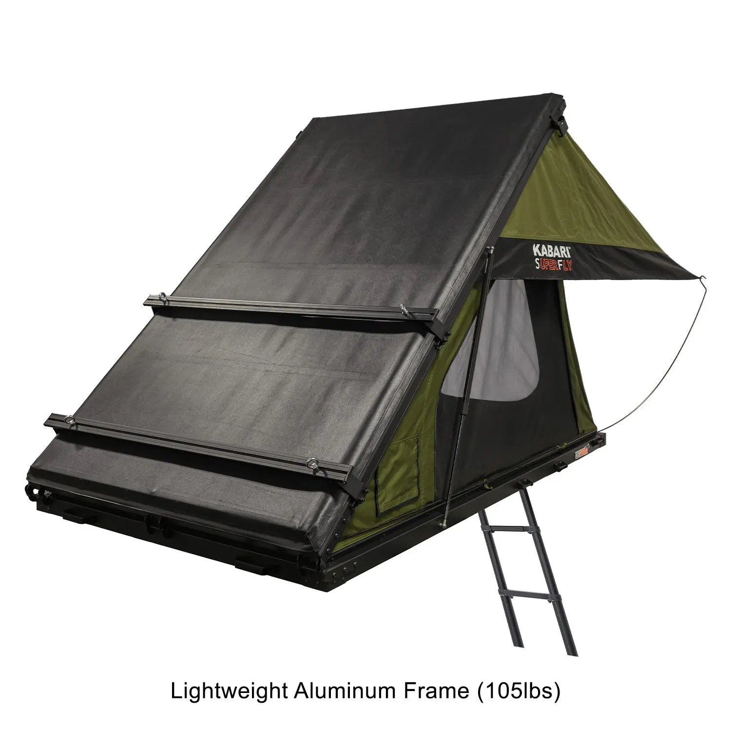 Kabari SuperFly Hybrid Lightweight Wedge Rooftop Tent - Spirit of 1876