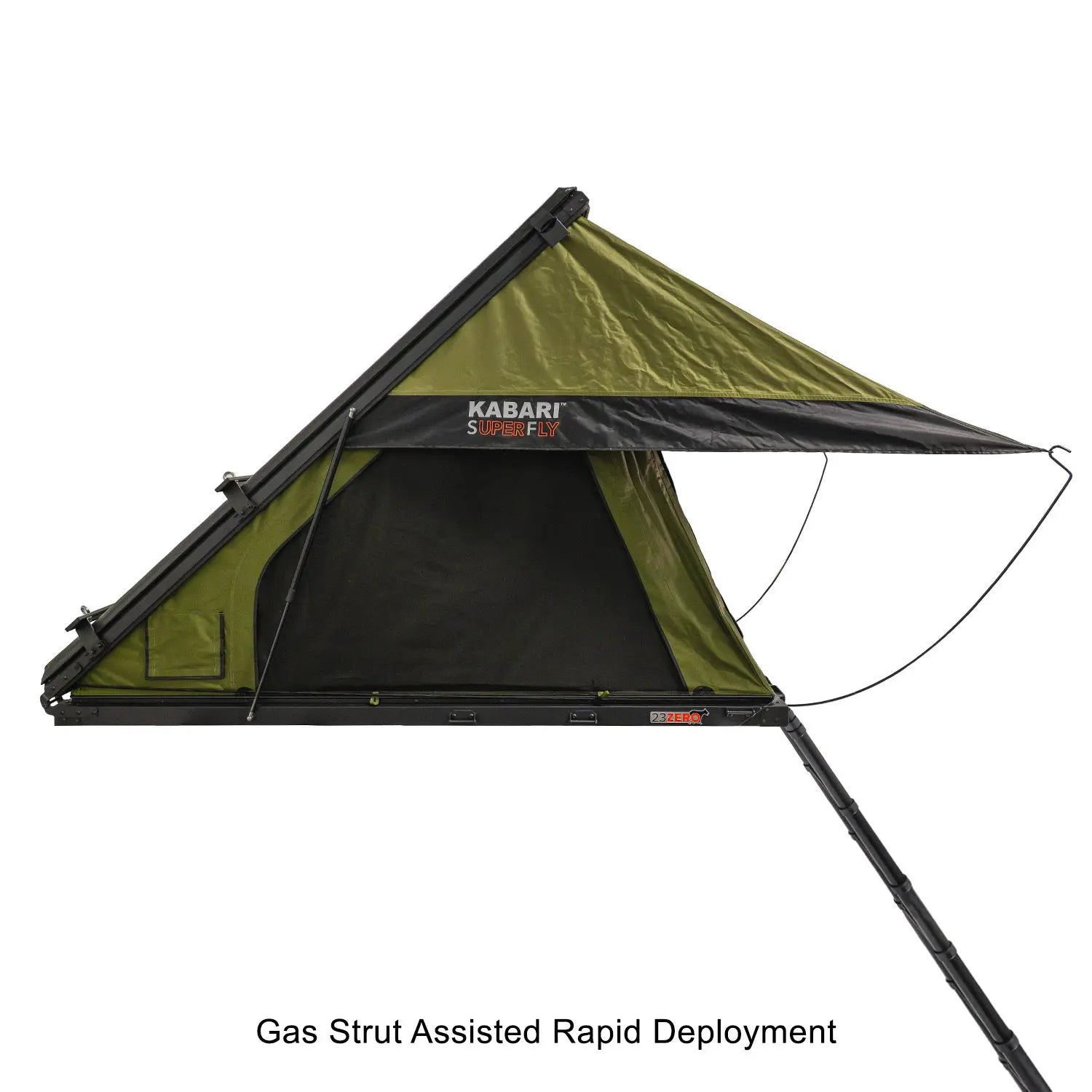 Kabari SuperFly Hybrid Lightweight Wedge Rooftop Tent - Spirit of 1876