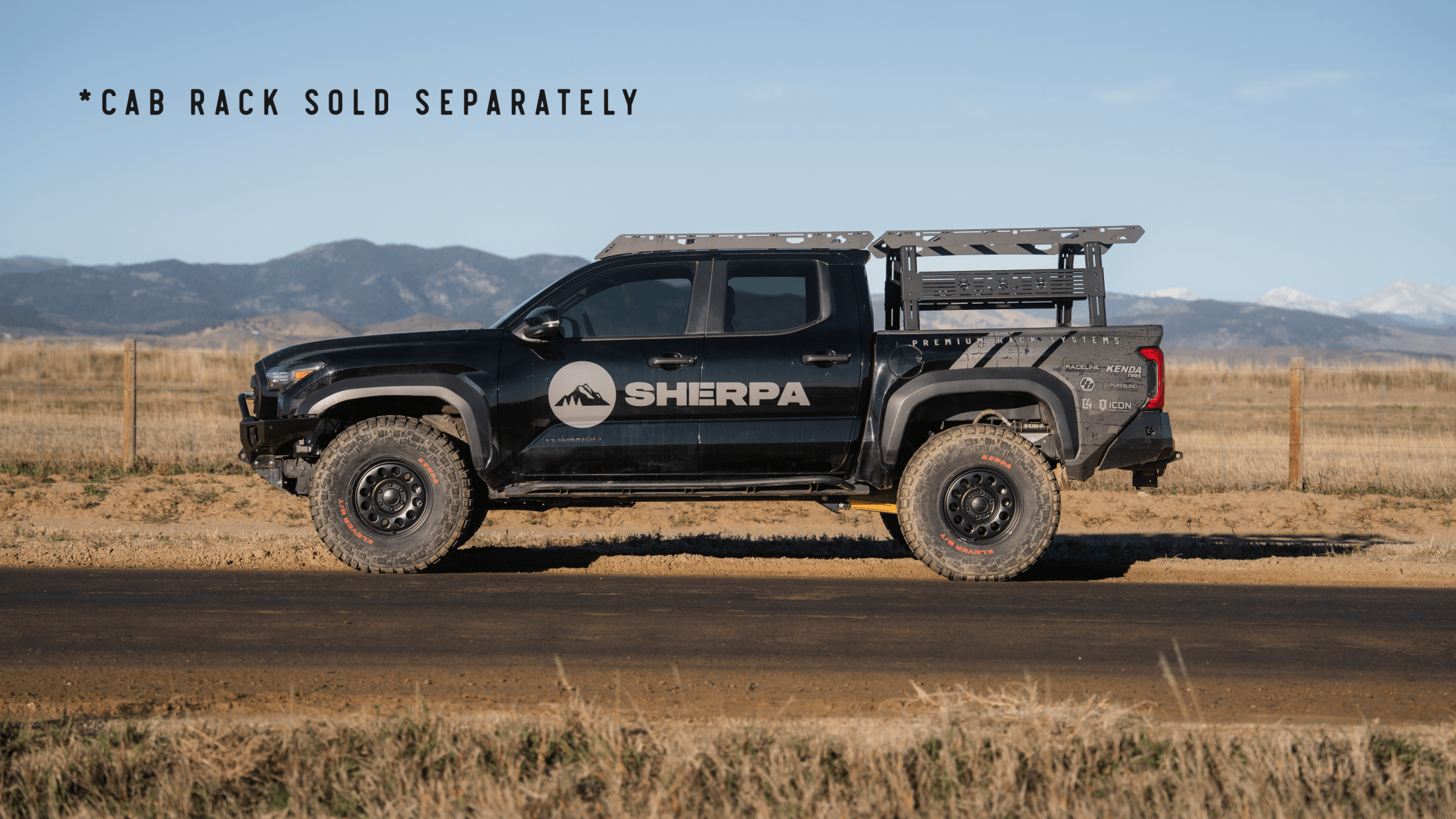 Toyota Tacoma Rack Height PAK System Bed Rack - Spirit of 1876Sherpa Equipment Company