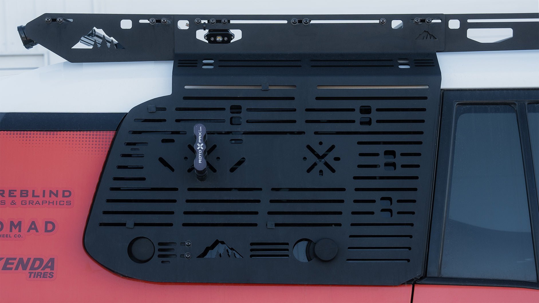 Window Panel Rotopax Isolators - Spirit of 1876Sherpa Equipment Company