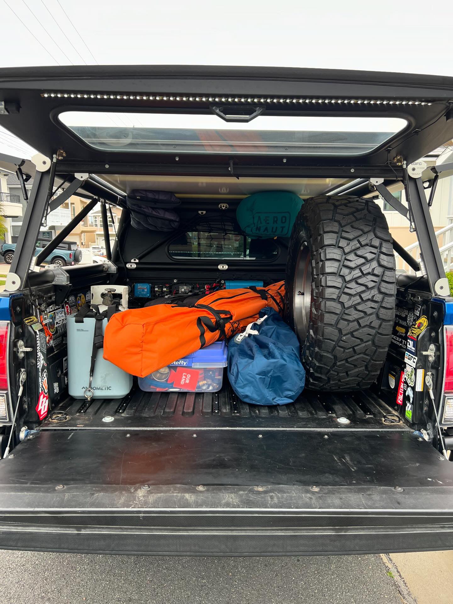Shoe Rack V2 - Tacoma / Tundra Truck Bed Spare Mount (PRE-SALE)