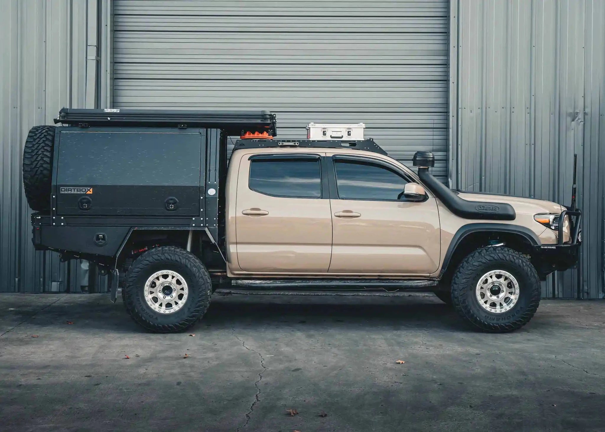 DRIFTR Toyota Tacoma Roof Rack (2005 - 2023) - Spirit of 1876 - Backwoods Adventure Mods