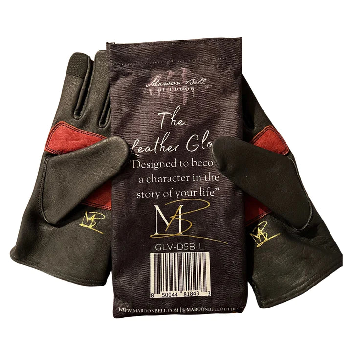 shop black leather glove