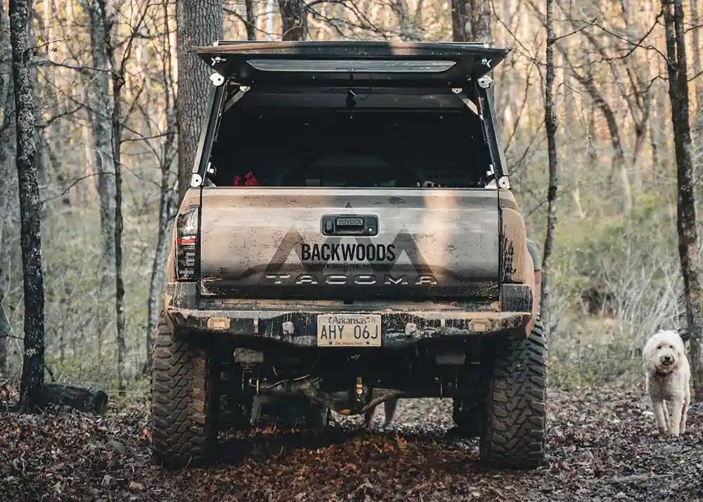 Hi - Lite Overland Toyota Tacoma Rear Bumper 3rd Gen (2016 - 2023) - Spirit of 1876 - Backwoods Adventure Mods