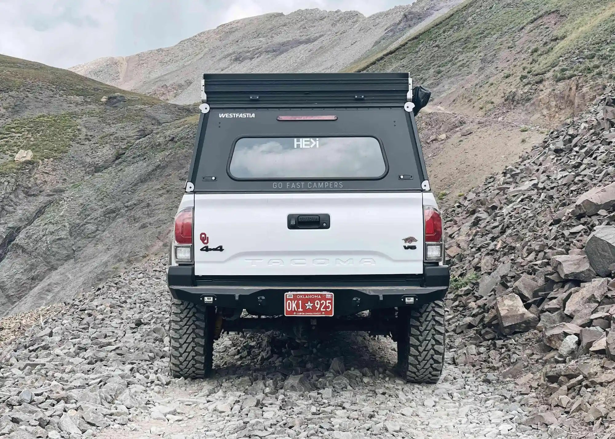 Hi - Lite Overland Toyota Tacoma Rear Bumper 3rd Gen (2016 - 2023) - Spirit of 1876 - Backwoods Adventure Mods