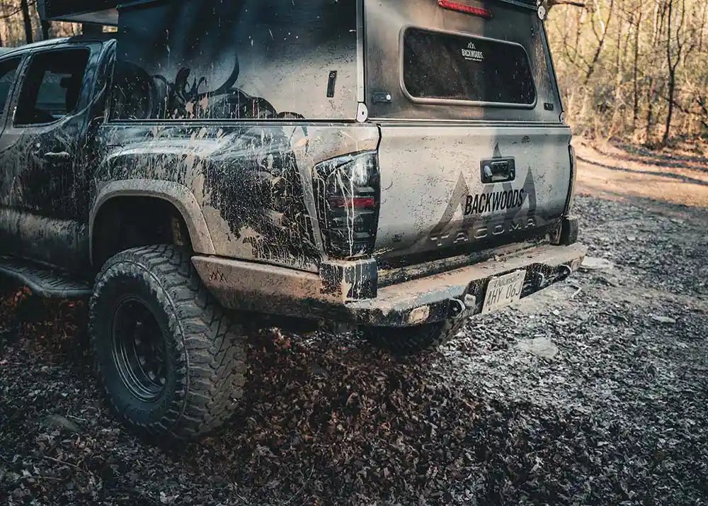 Hi - Lite Overland Toyota Tacoma Rear Bumper 3rd Gen (2016 - 2023) - Spirit of 1876 - Backwoods Adventure Mods