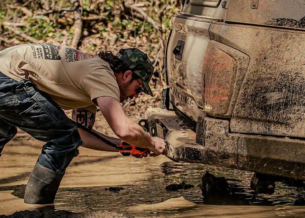 Hi - Lite Overland Toyota Tacoma Rear Bumper 3rd Gen (2016 - 2023) - Spirit of 1876 - Backwoods Adventure Mods