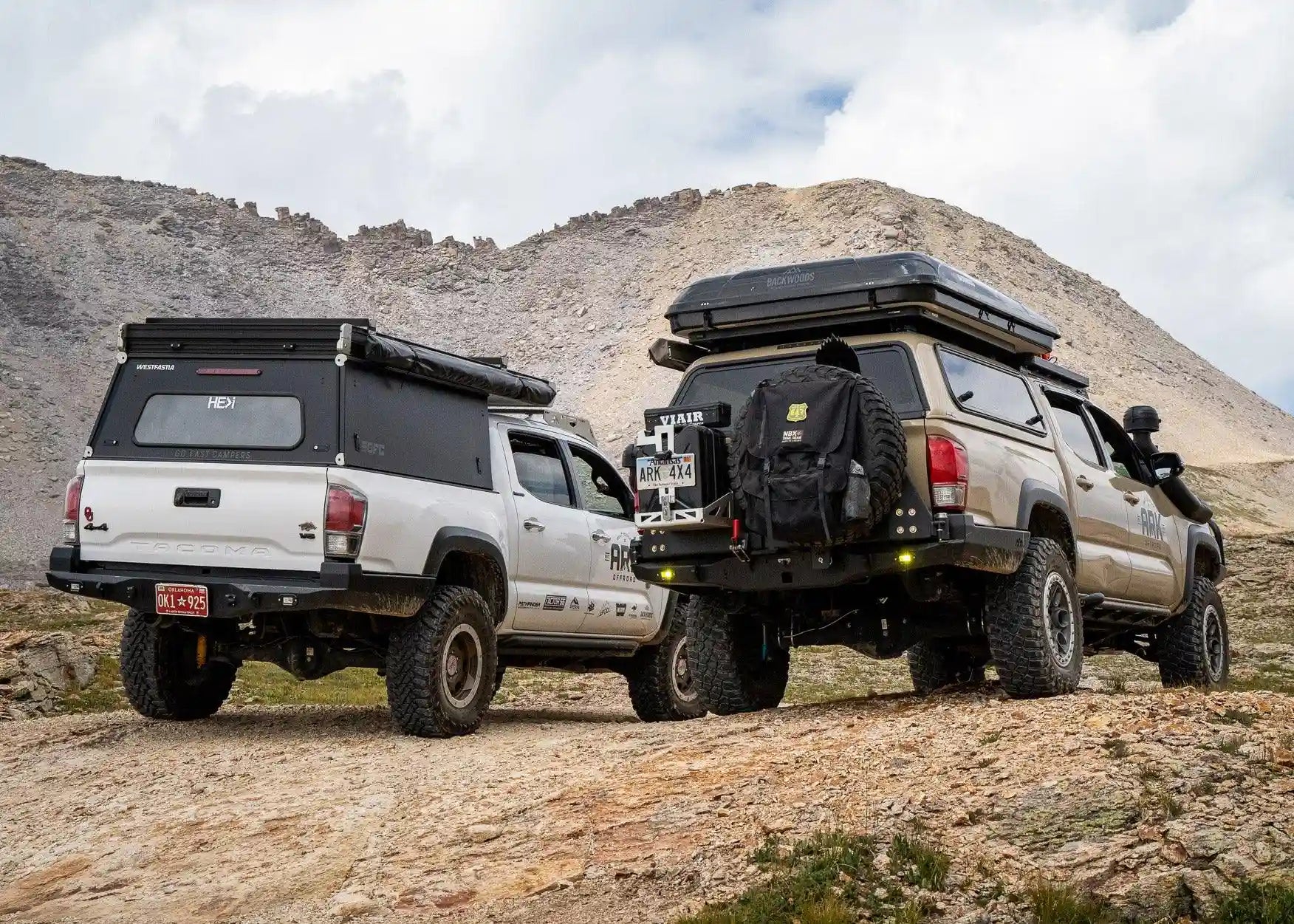 Hi - Lite Overland Toyota Tacoma Rear Bumper 3rd Gen (2016 - 2023) - Spirit of 1876 - Backwoods Adventure Mods