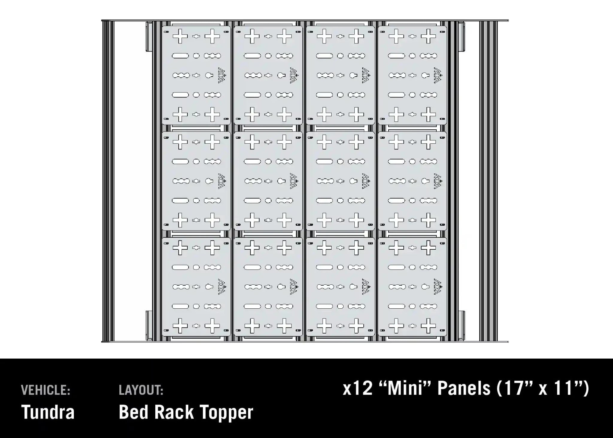 Toyota Tundra Bed Rack - DRIFTR Topper (Add - on) - Spirit of 1876 - Backwoods Adventure Mods