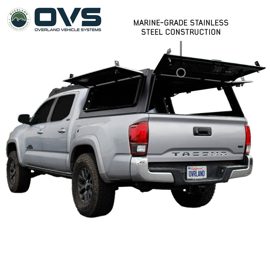 OVS Expedition Truck Cap for 2016-2023 Toyota Tacoma 5' Bed