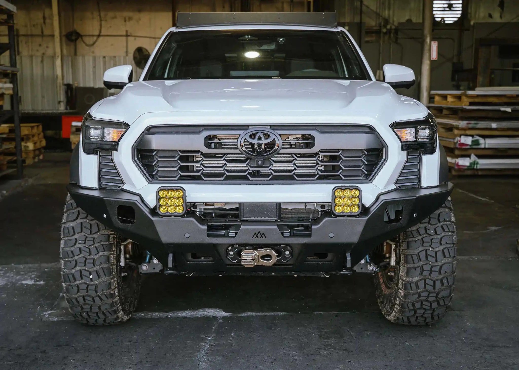 Hi - Lite Overland Toyota Tacoma Front Bumper 4th Gen (2024 - 2026) [No Bull Bar] - Spirit of 1876Backwoods Adventure Mods