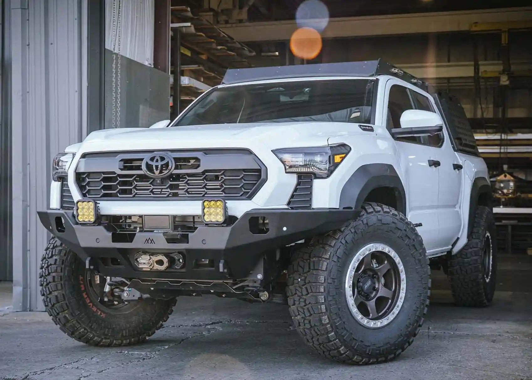 Hi - Lite Overland Toyota Tacoma Front Bumper 4th Gen (2024 - 2026) [No Bull Bar] - Spirit of 1876Backwoods Adventure Mods