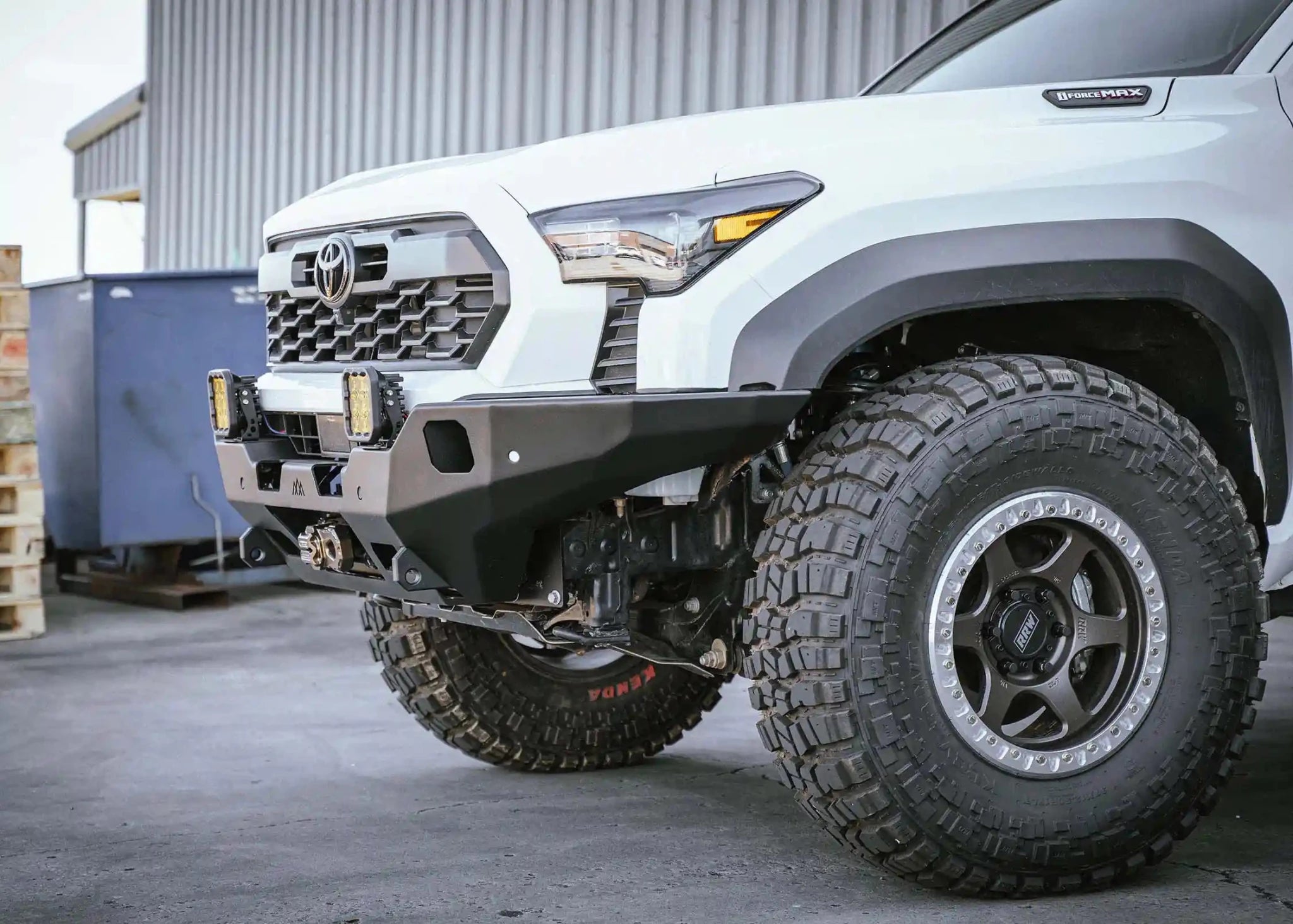 Hi - Lite Overland Toyota Tacoma Front Bumper 4th Gen (2024 - 2026) [No Bull Bar] - Spirit of 1876Backwoods Adventure Mods