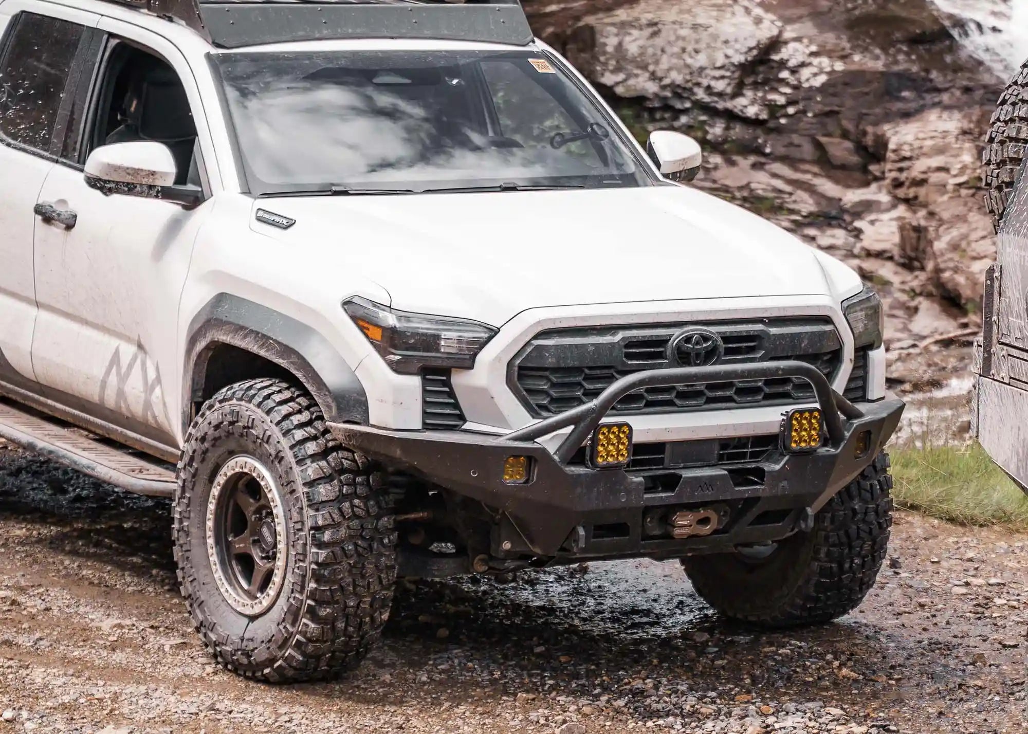 Hi - Lite Overland Toyota Tacoma Front Bumper 4th Gen (2024 - 2026) [Prerunner Bull Bar] - Spirit of 1876Backwoods Adventure Mods