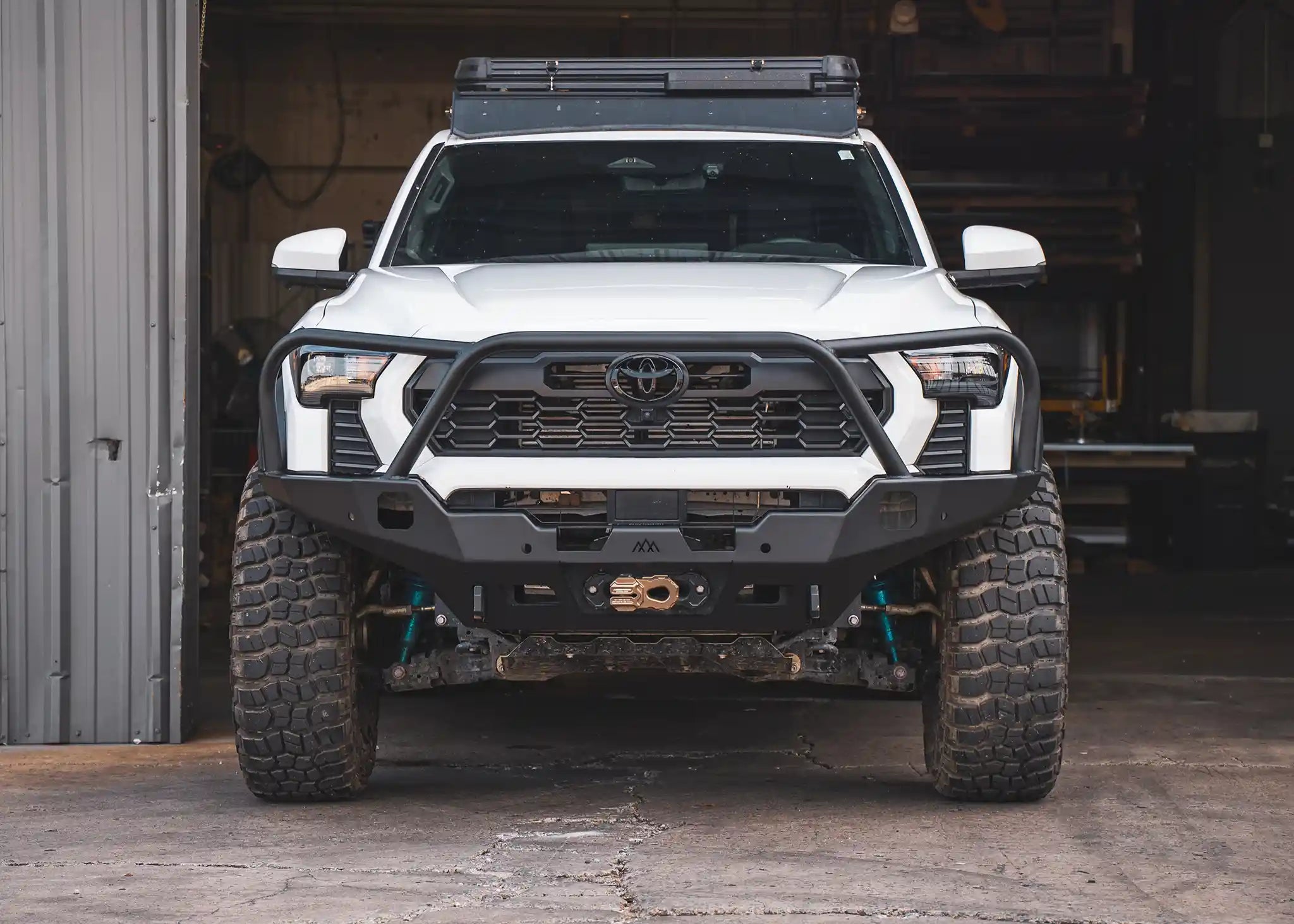 Hi - Lite Overland Toyota Tacoma Front Bumper 4th Gen (2024 - 2026) [Bull Bar] - Spirit of 1876Backwoods Adventure Mods