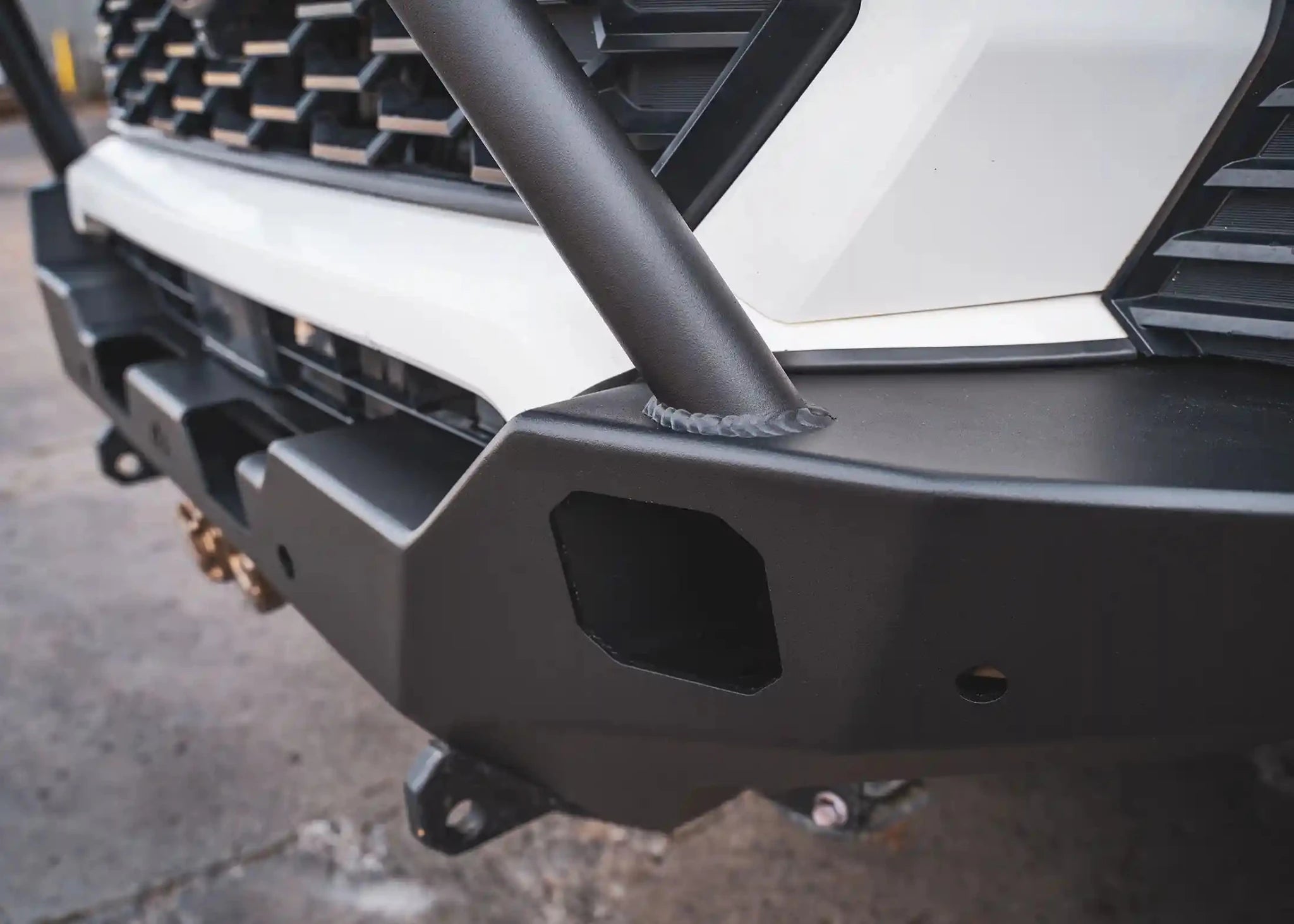 Hi - Lite Overland Toyota Tacoma Front Bumper 4th Gen (2024 - 2026) [Bull Bar] - Spirit of 1876Backwoods Adventure Mods