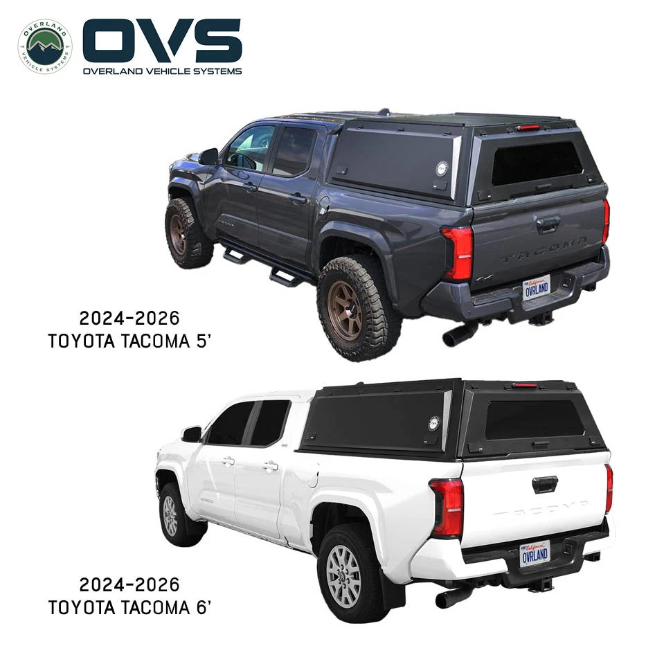 OVS Expedition Truck Cap for 2024-2027 Toyota Tacoma 5' Bed