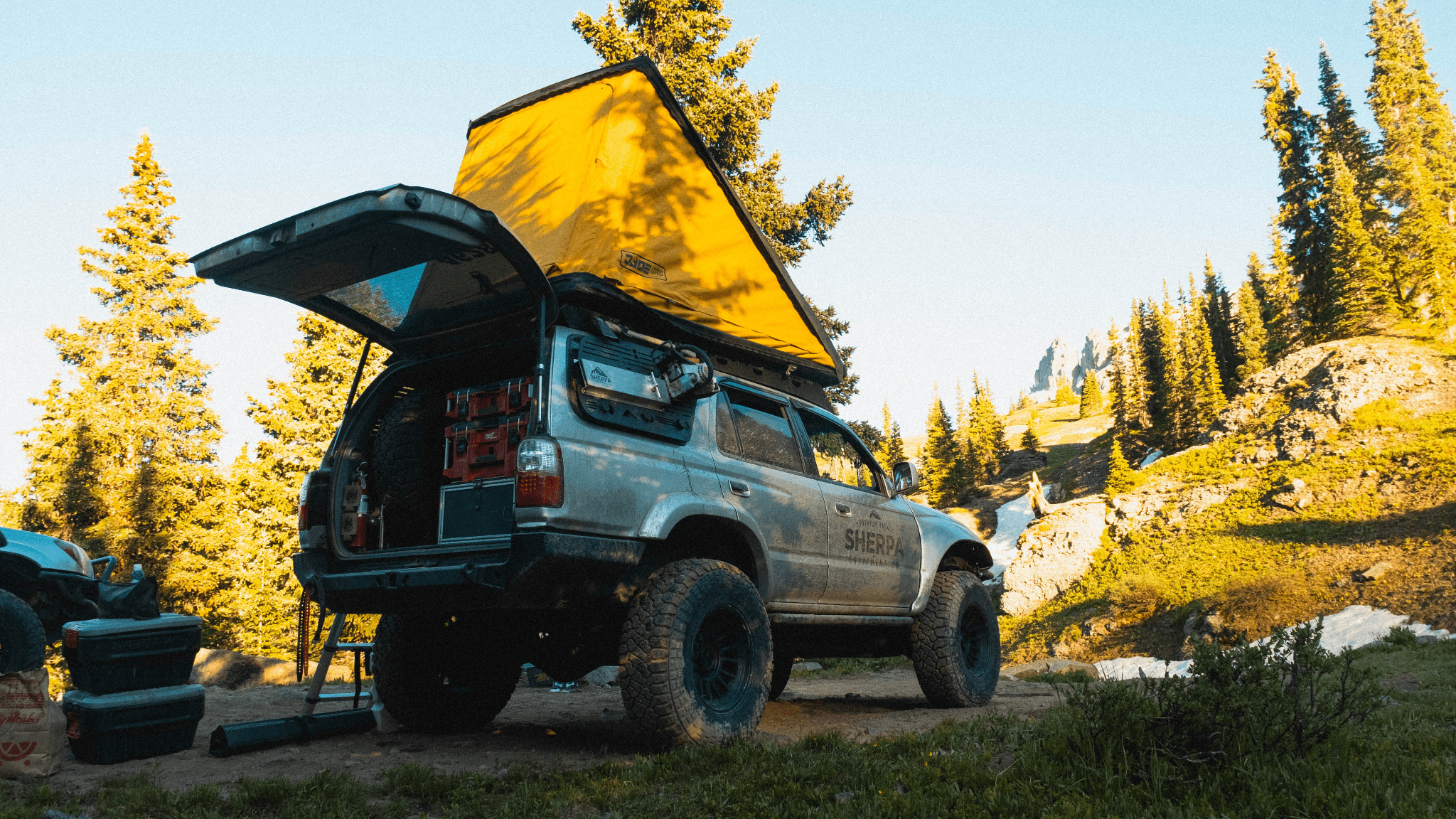 The Matterhorn (1996 - 2002 4Runner Roof Rack) - Spirit of 1876Sherpa Equipment Company