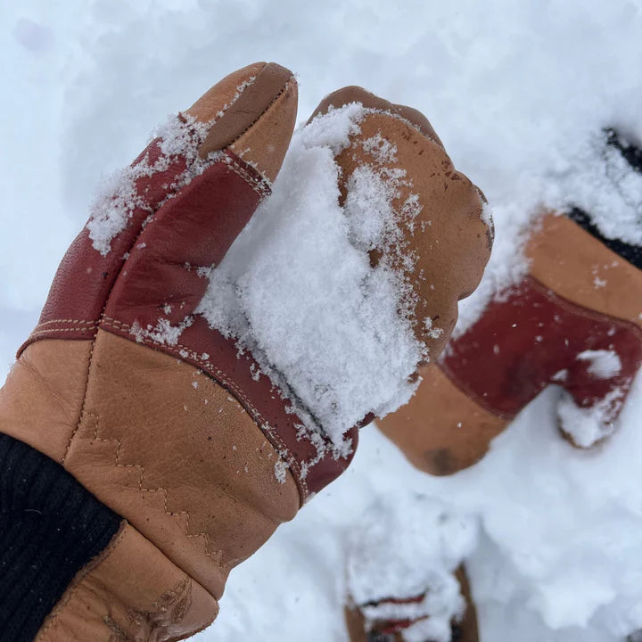 Maroon Bell Outdoor 5280 WATER BUFFALO LEATHER MITTEN