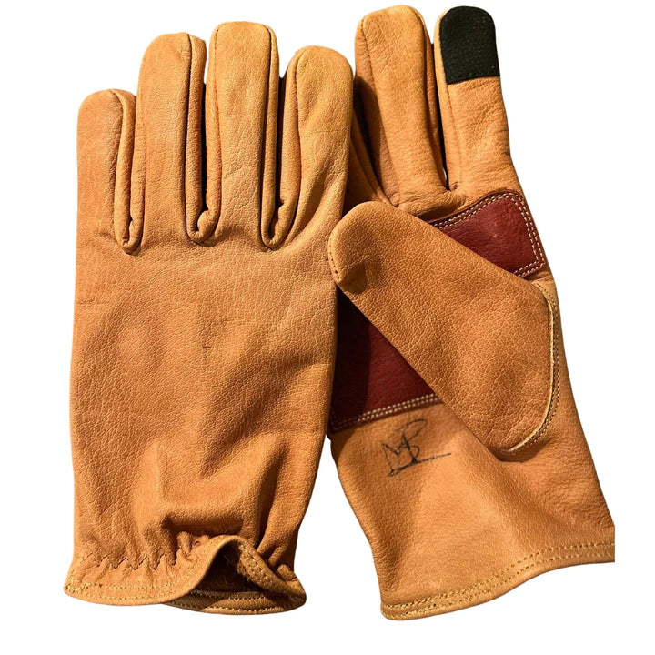 shop brown leather gloves