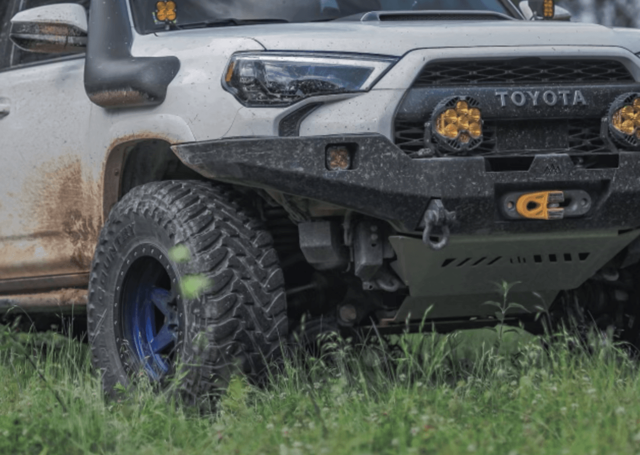 Toyota 5th Gen 4Runner Windshield Fluid Reservoir Guard Skid (2010 - 2024) - Spirit of 1876 - Backwoods Adventure Mods
