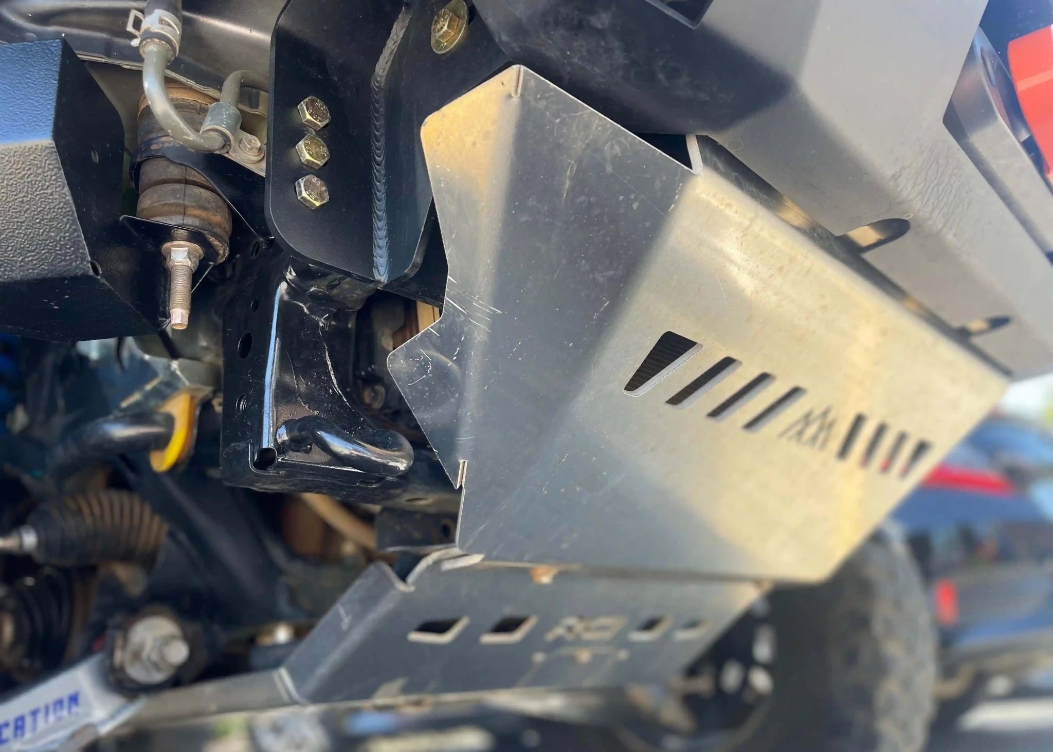 Toyota 4Runner 5th Gen (2010 - 2024) Aluminum Connector Skid Plate - Spirit of 1876 - Backwoods Adventure Mods