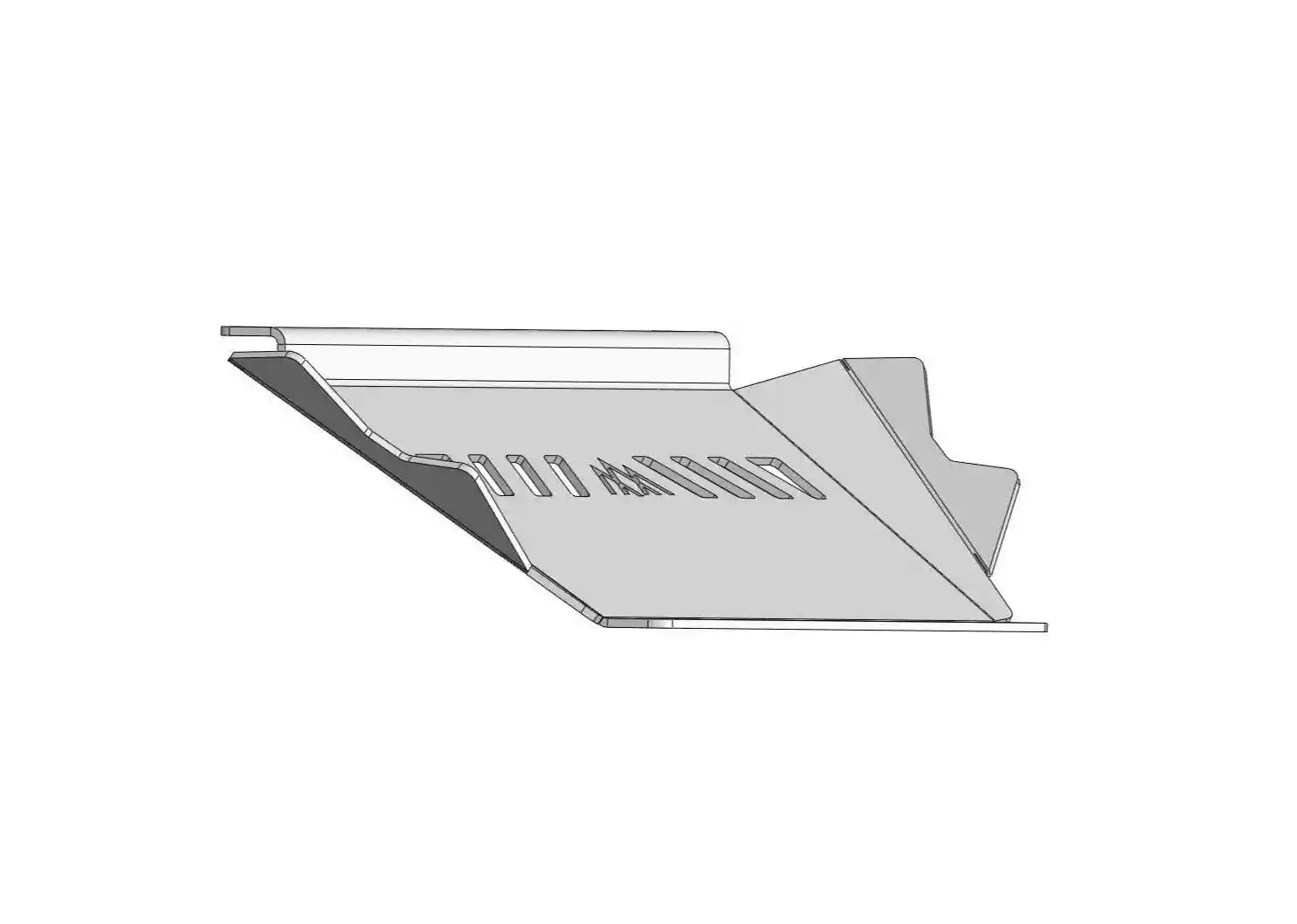 Toyota 4Runner 5th Gen (2010 - 2024) Aluminum Connector Skid Plate - Spirit of 1876 - Backwoods Adventure Mods